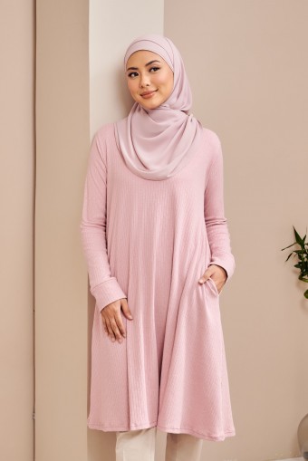 NEO Tunic in Dusty Pink